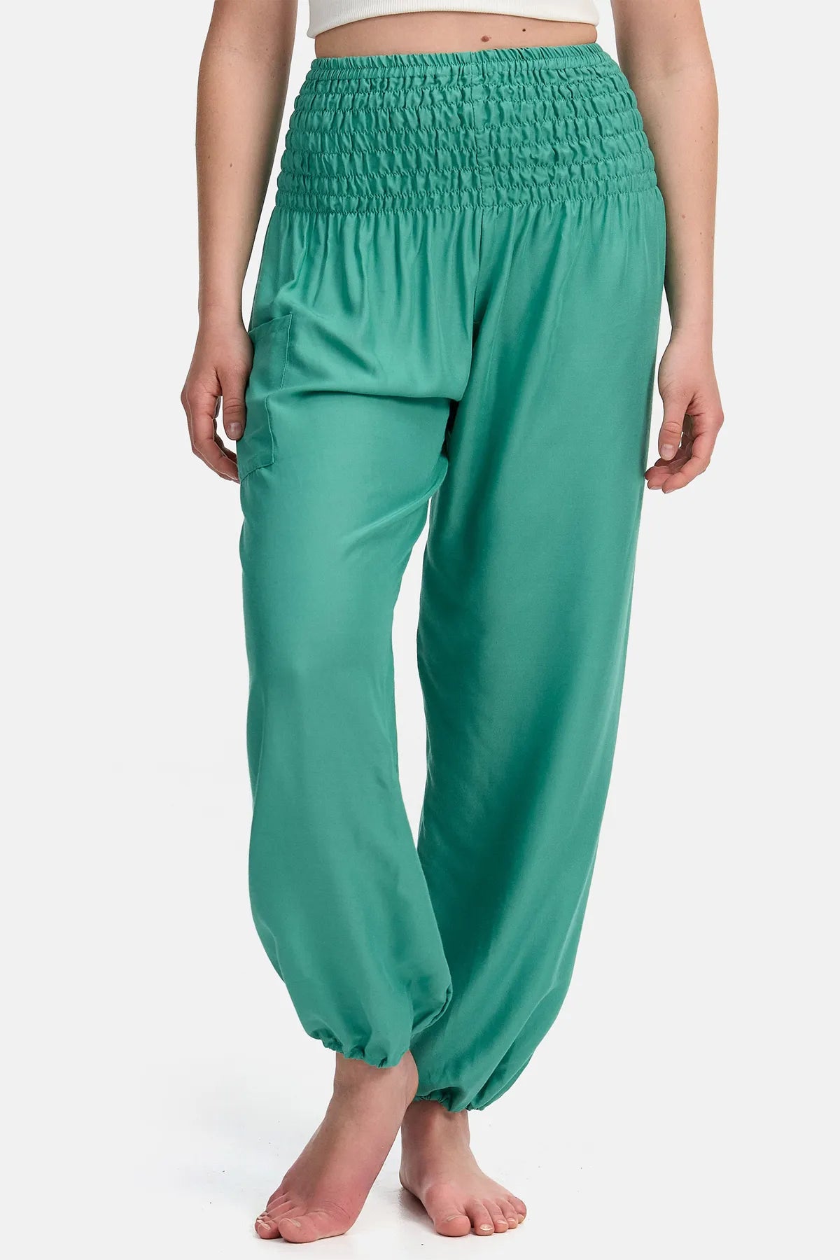 Sarouel vert menthe