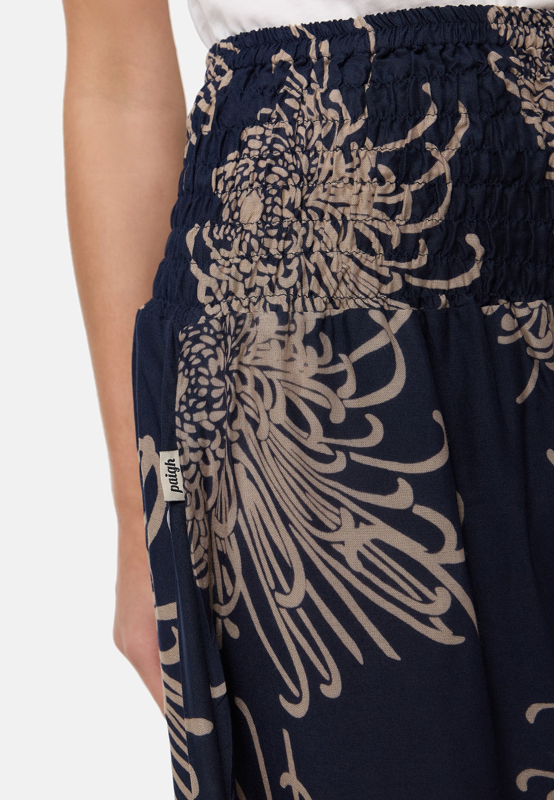 Palazzo Floral Beacon Blu Scuro