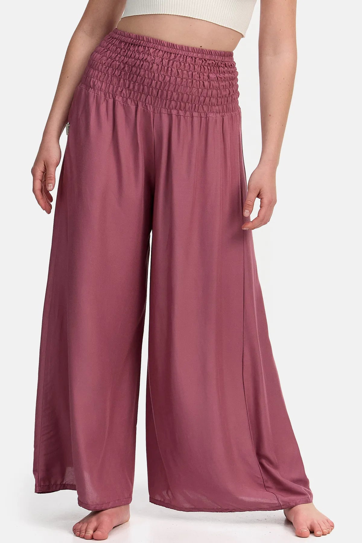 Palazzo Raspberry Red Long Version