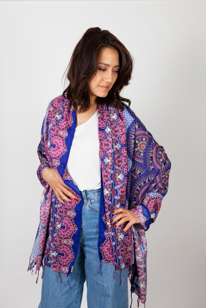 Versunkener Mandalagarten Tuch - paigh