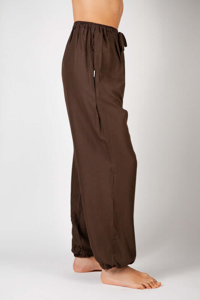 Braune Chillerhose Seitenansicht paigh
