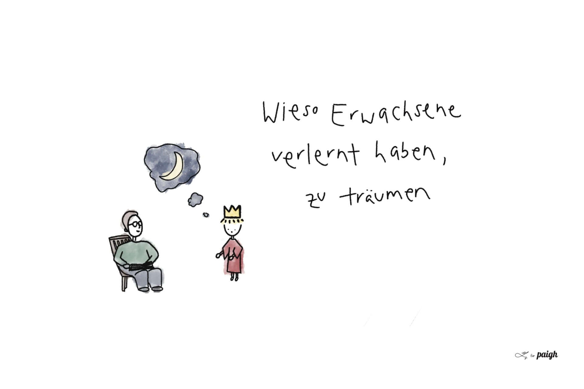 header art Wieso Erwachsene verlernt haben zu träumen