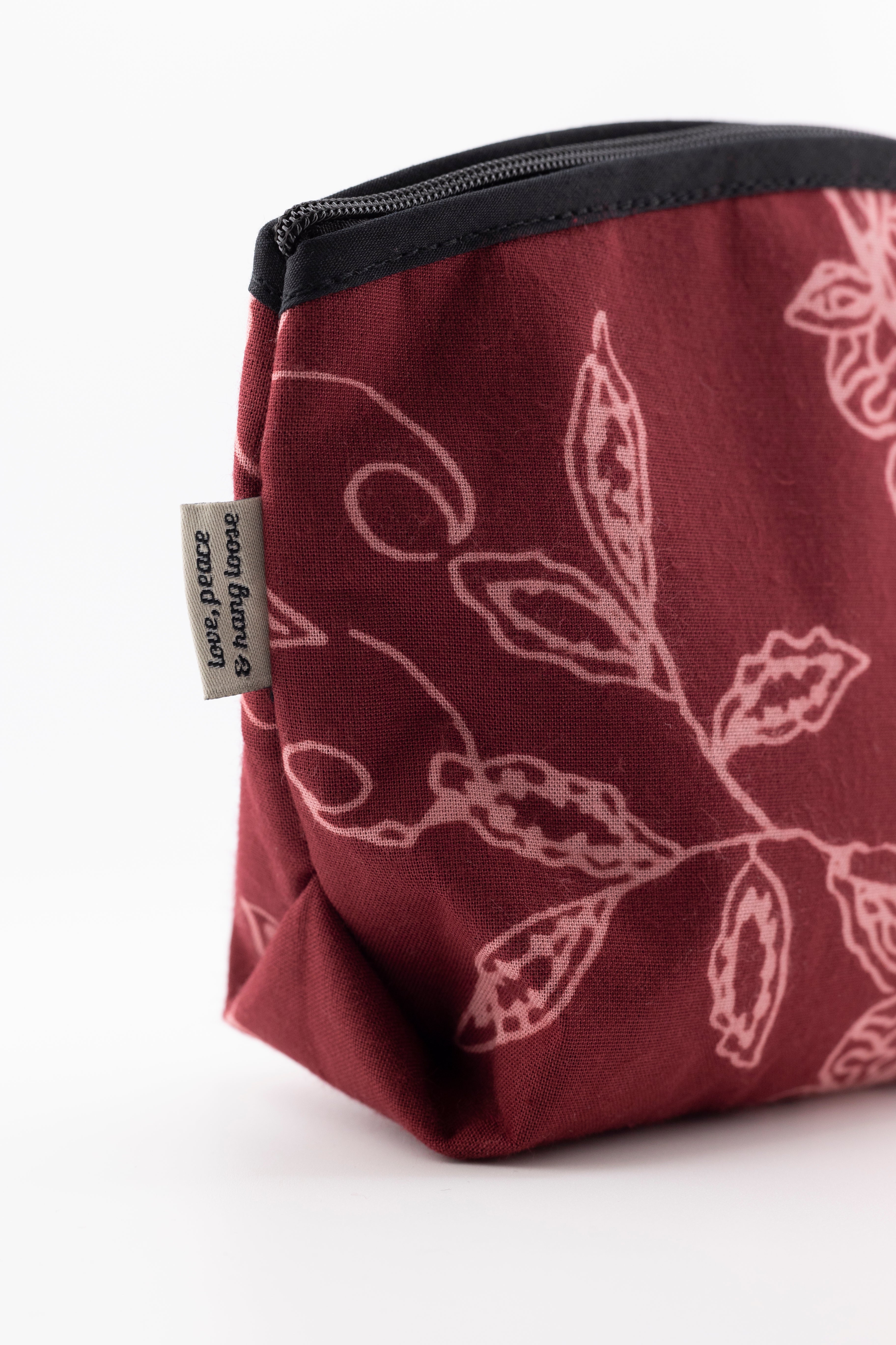 Zipper pocket wildflower