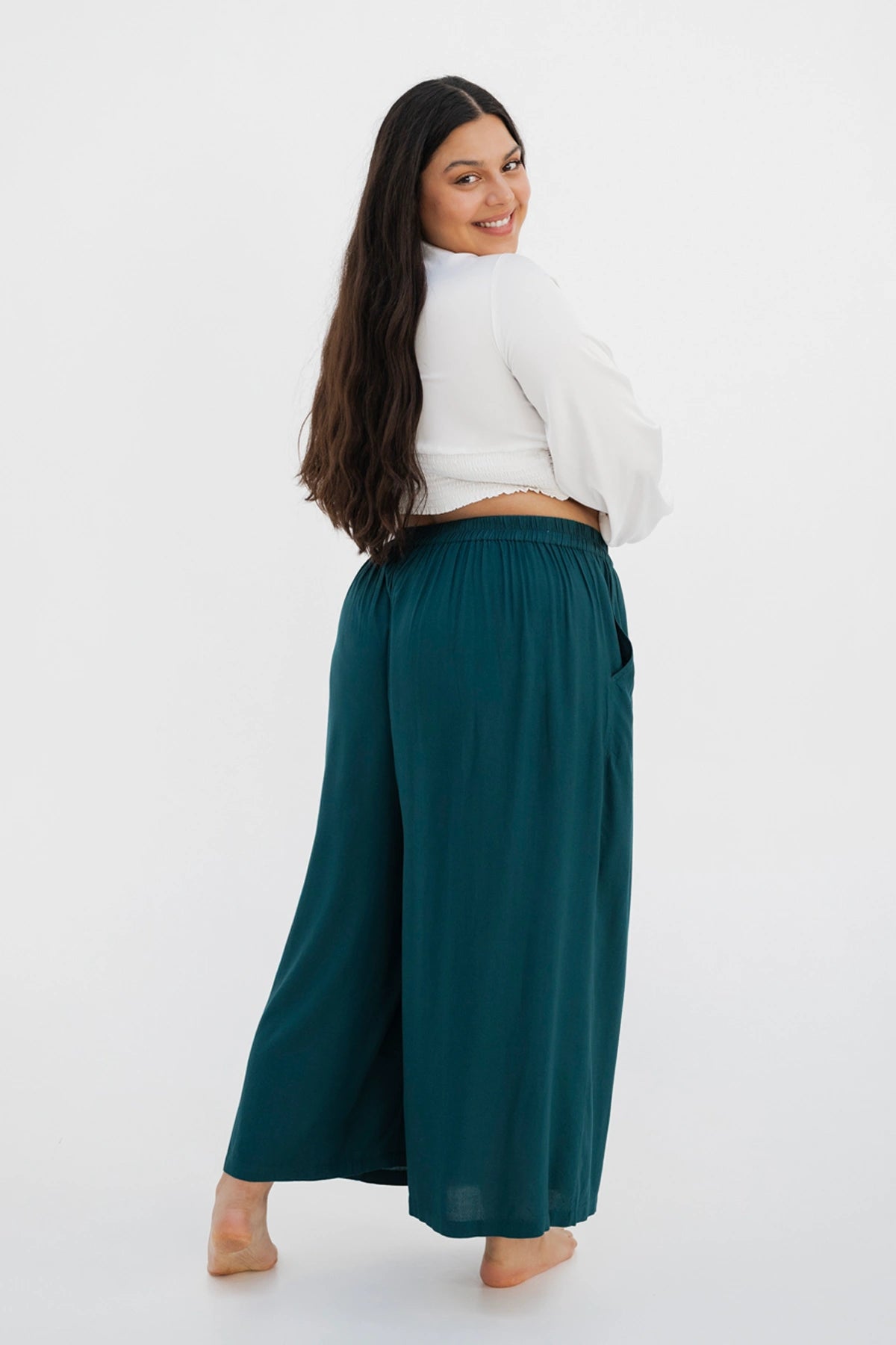 Culotte Black Plus Size