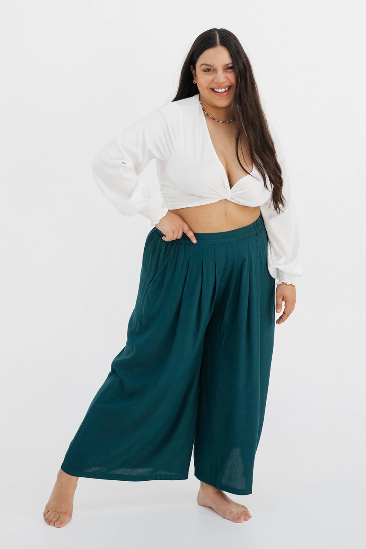Culotte Black Plus Size