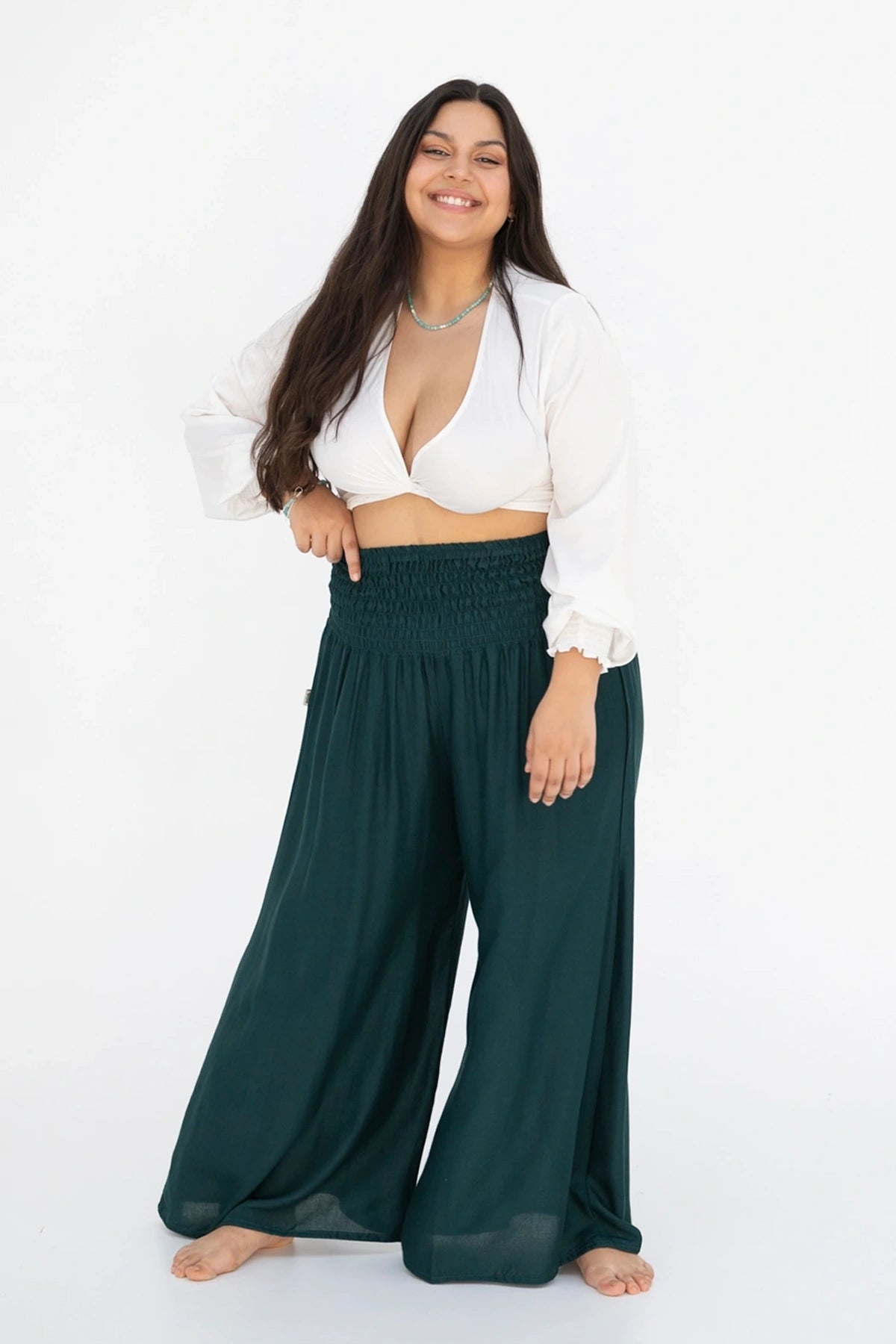 Palazzo Tiefsee Plus Size