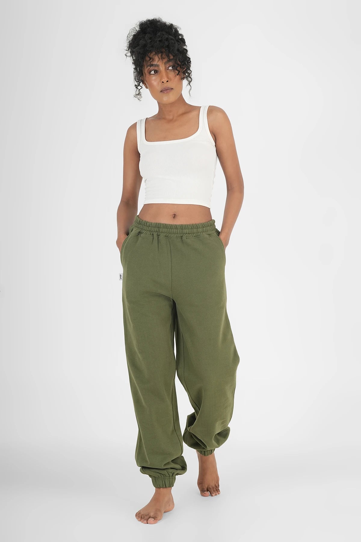 Sweatpants Classic Olive
