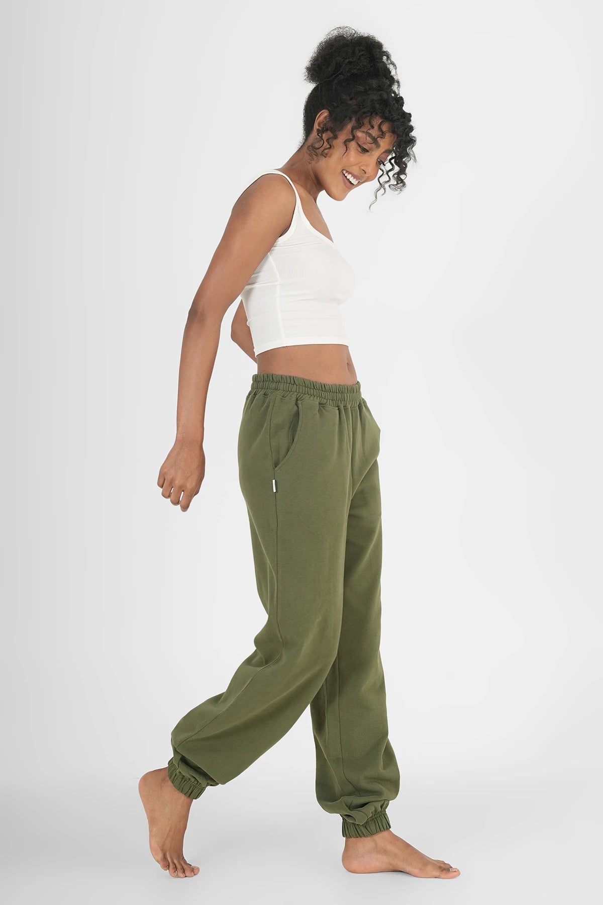 Sweatpants Classic Olive