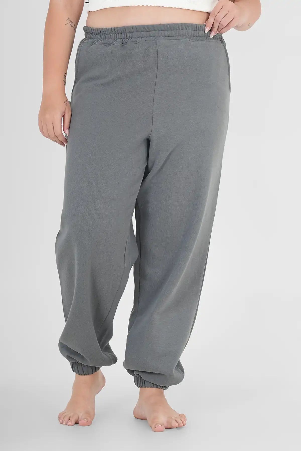 Sweatpants Classic Anthrazit Plus Size