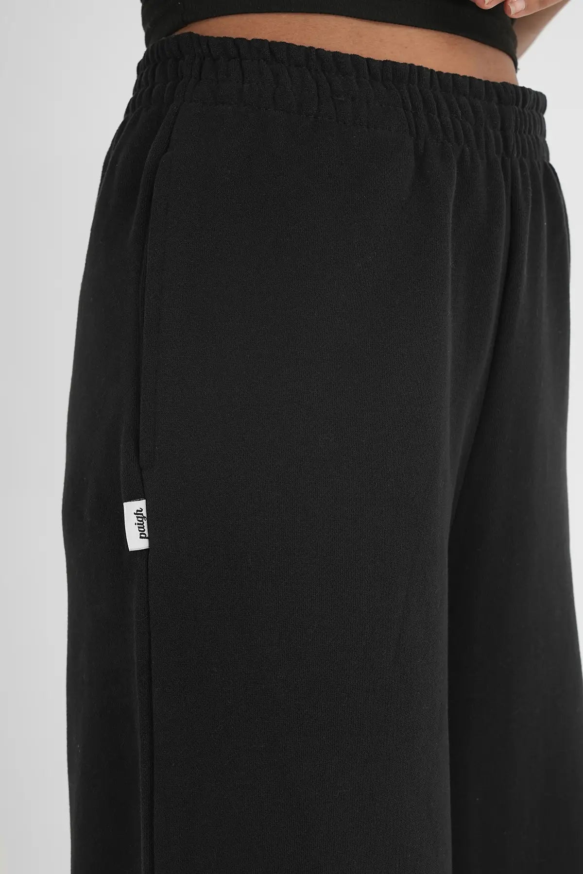 Sweatpants Straight Leg Schwarz