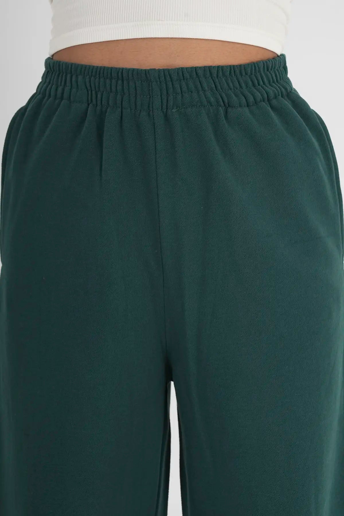 Sweatpants Straight Leg Tiefsee