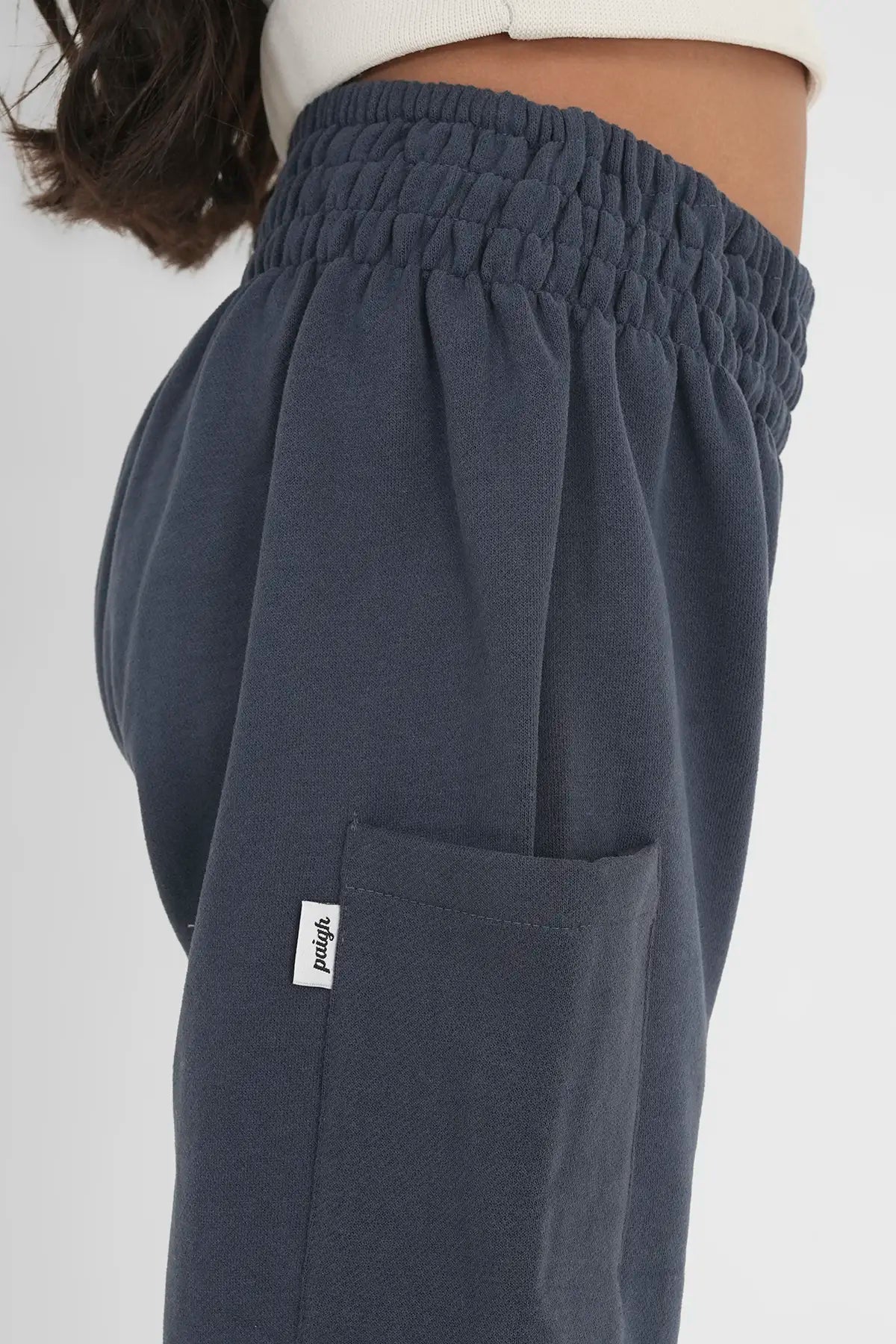 Kinder Warme Haremshose Dunkelblau