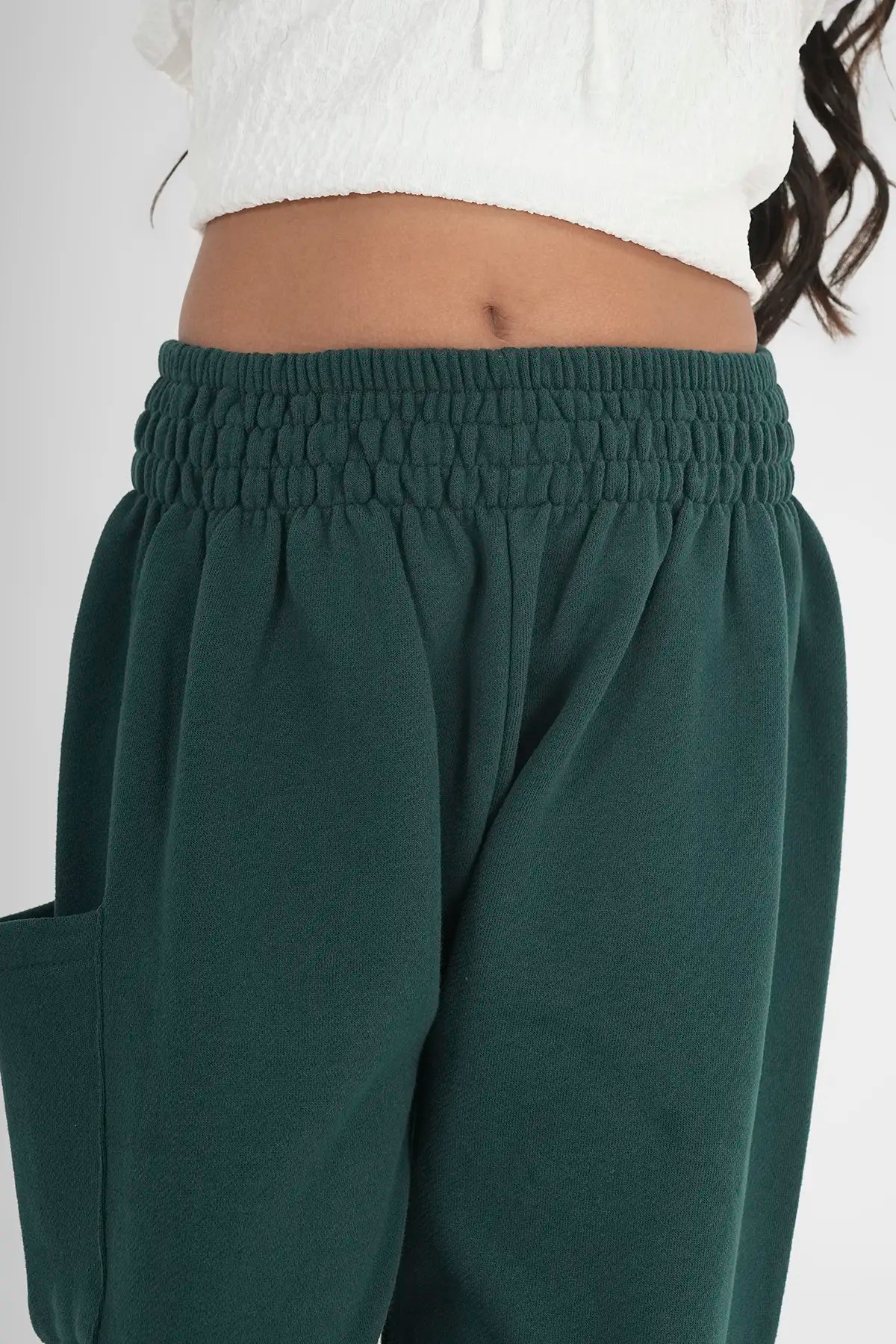 Kinder Warme Haremshose Tiefsee