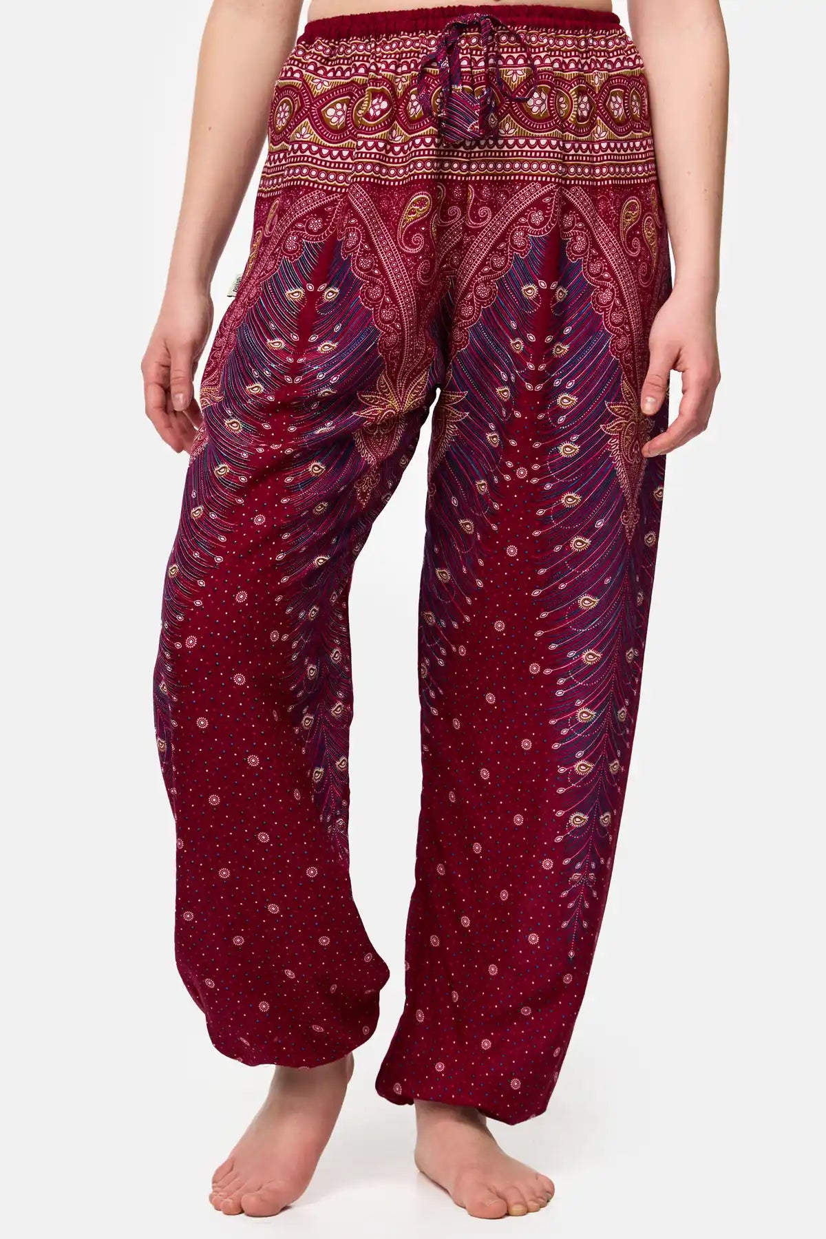 Drawstring Pants Oriental Volcano