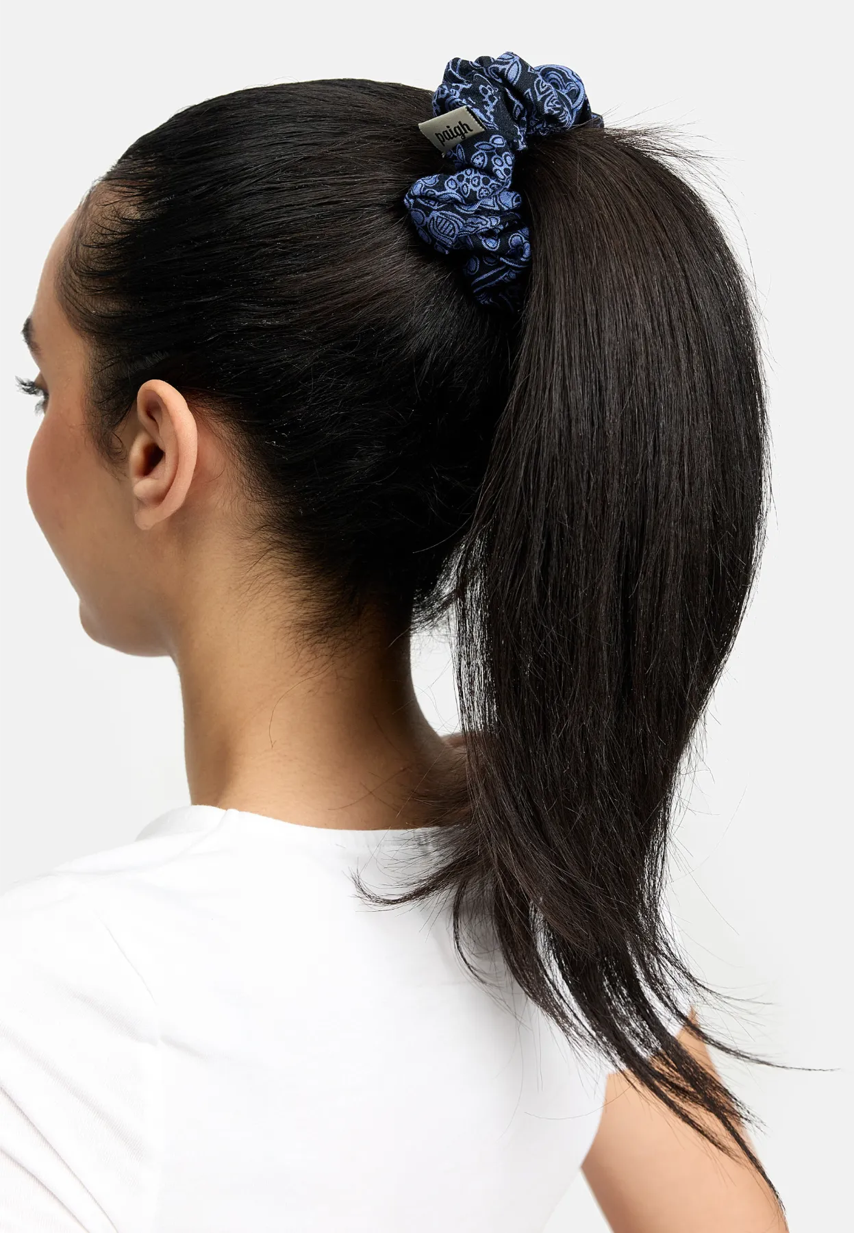 Hair Tie Scrunchie Night Mandala