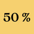 Category 50 % Rabatt