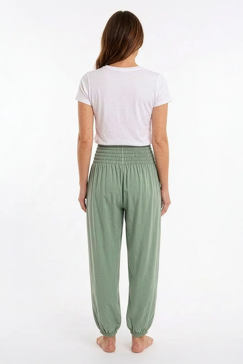 Harem Pants Sage Green Plus Size