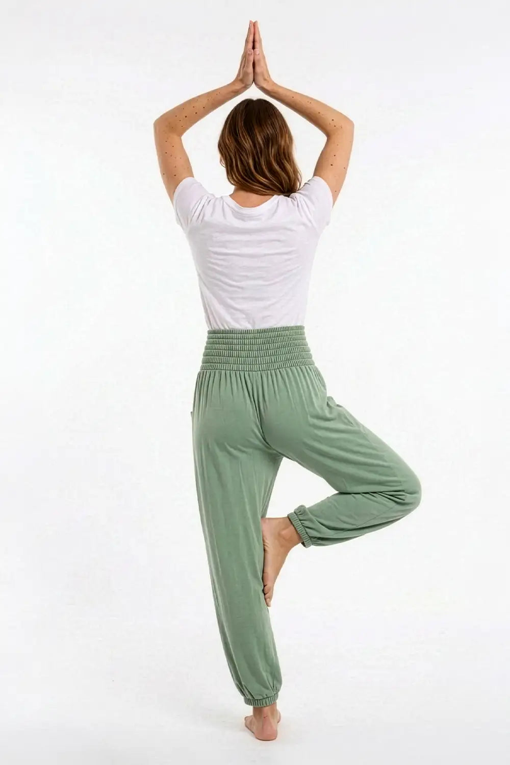 Harem pants sage green