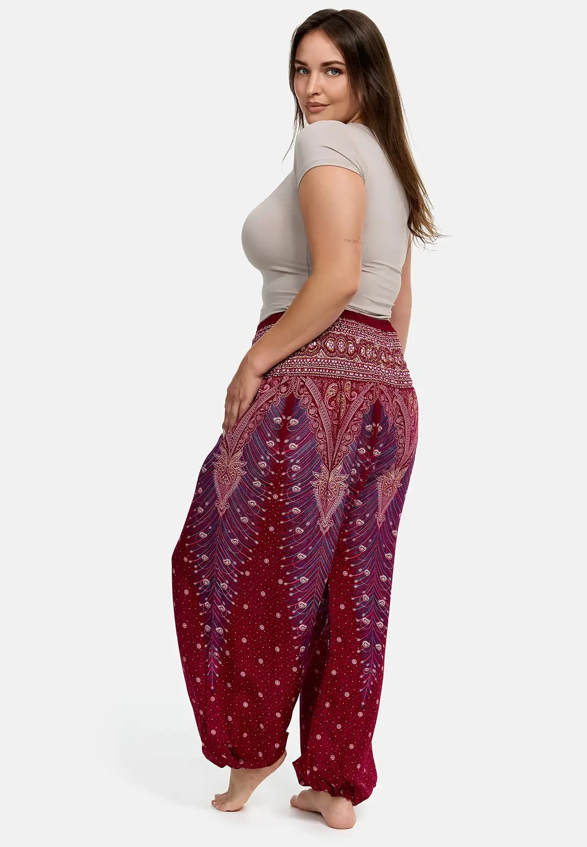 Haremshose Orientalischer Vulkan Plus Size