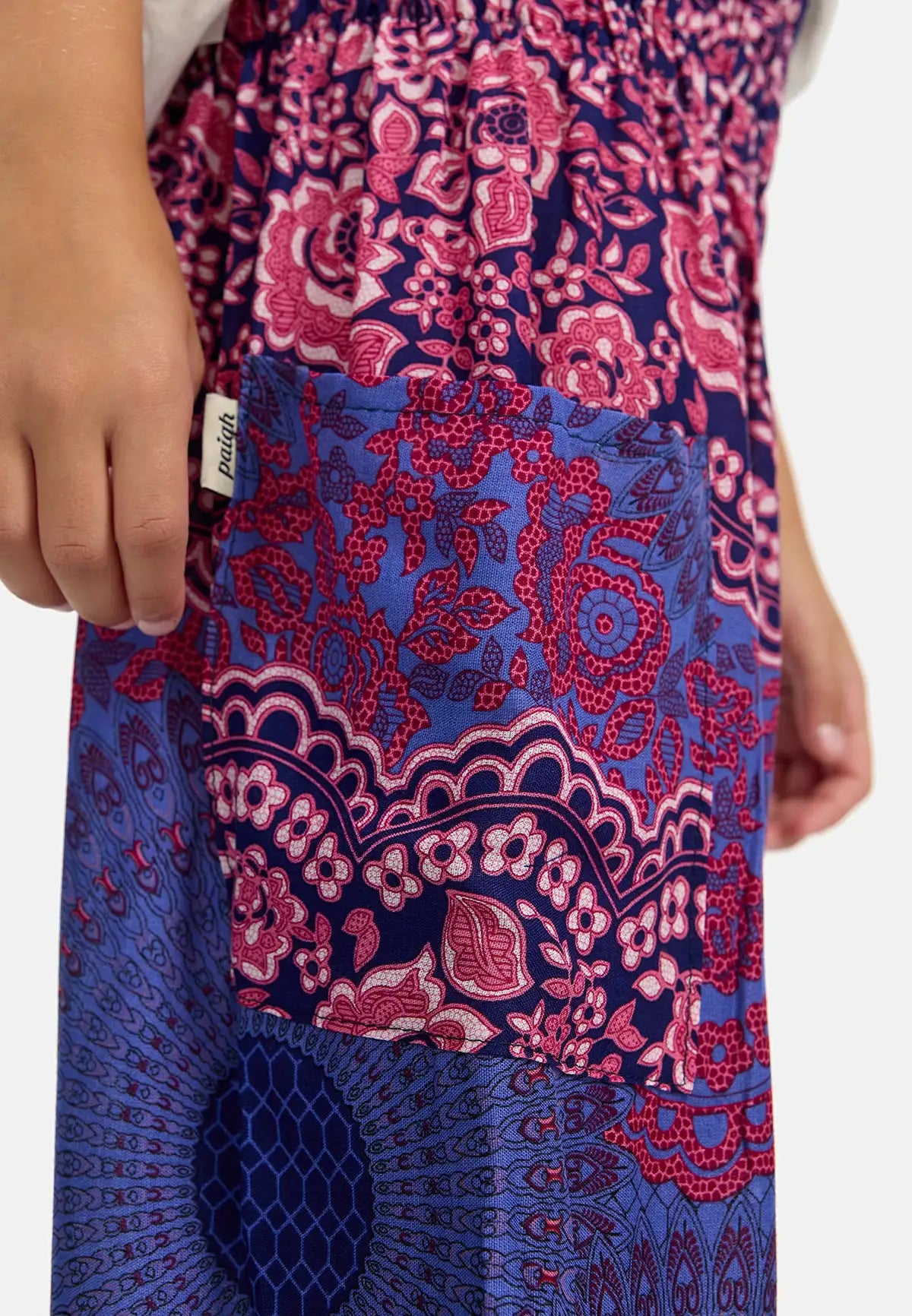 Kids Harem Pants Rosy Mandala