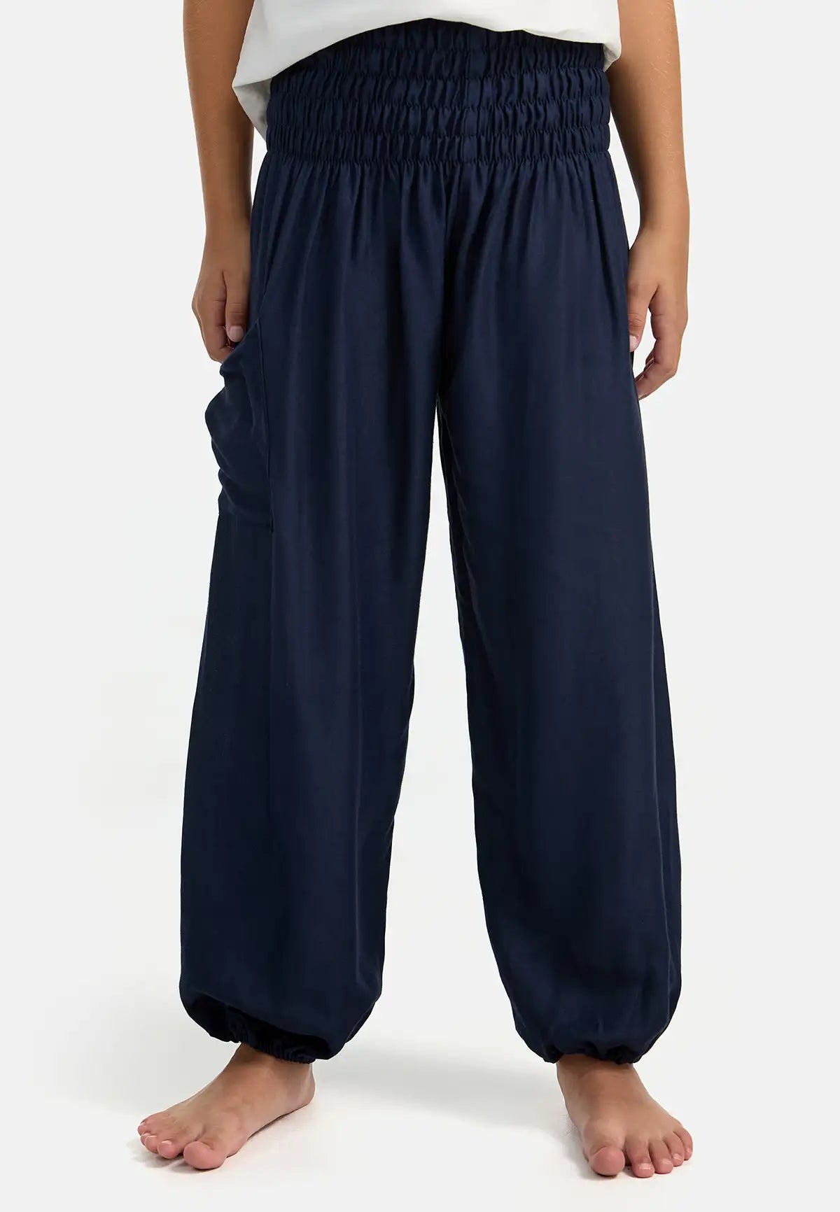 Kids Harem Pants Blue