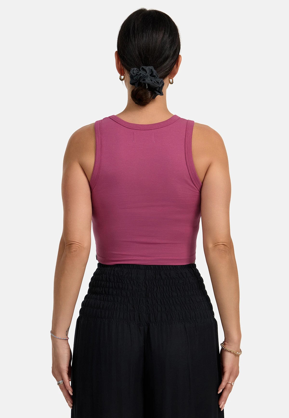 Organic Crop Top Wildrose