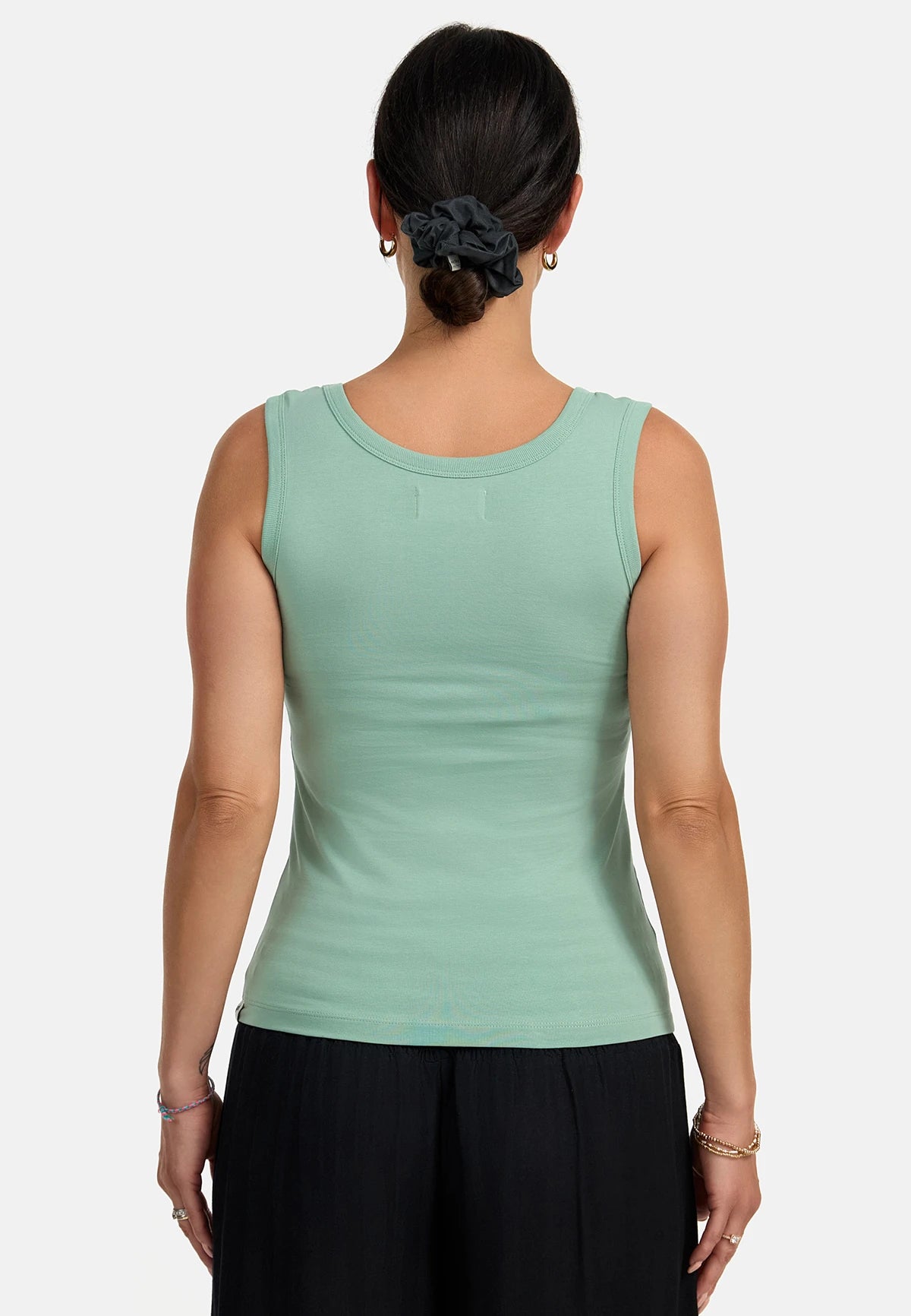 Organic Tank Top Sage Green