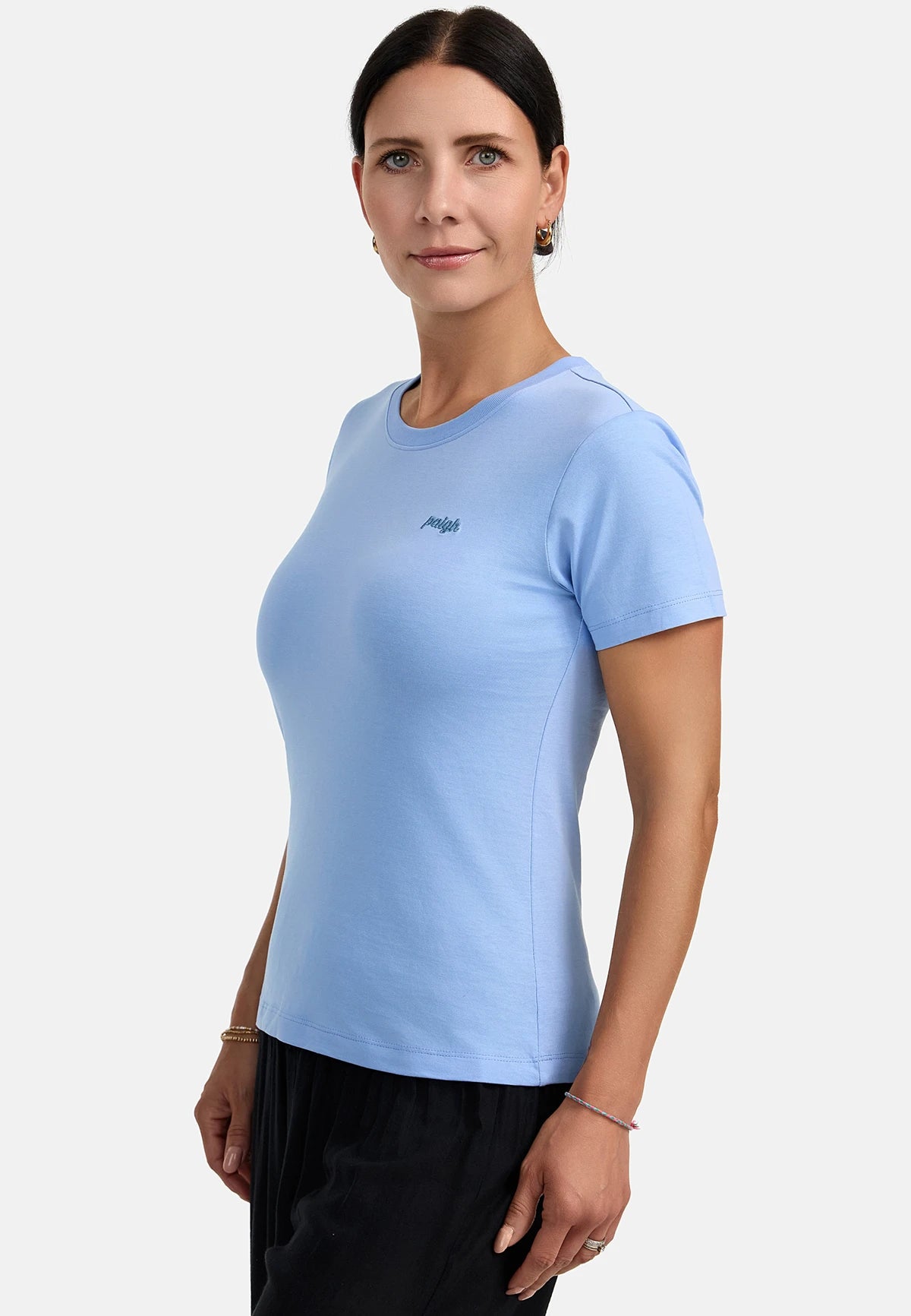 Organic T-Shirt Friedensblau