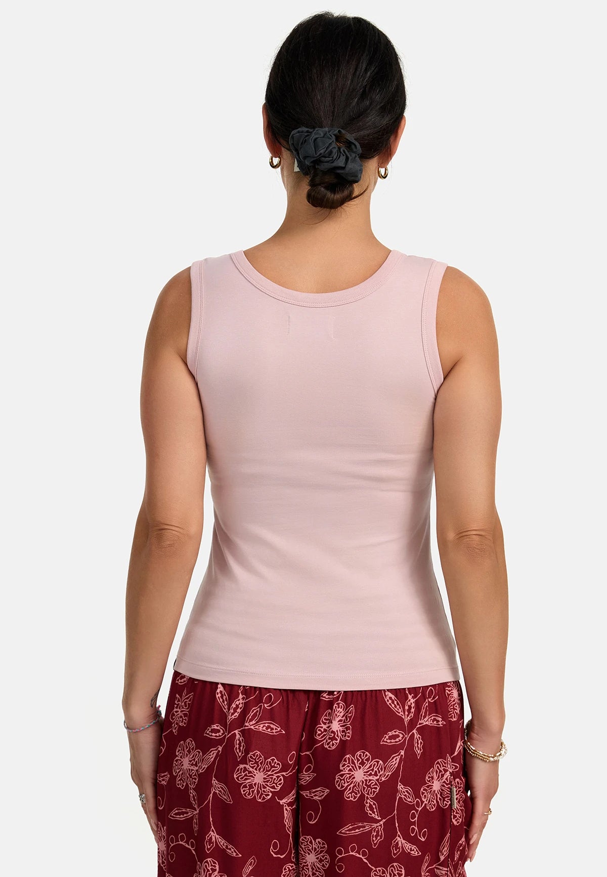 Organic Tank Top Mauve