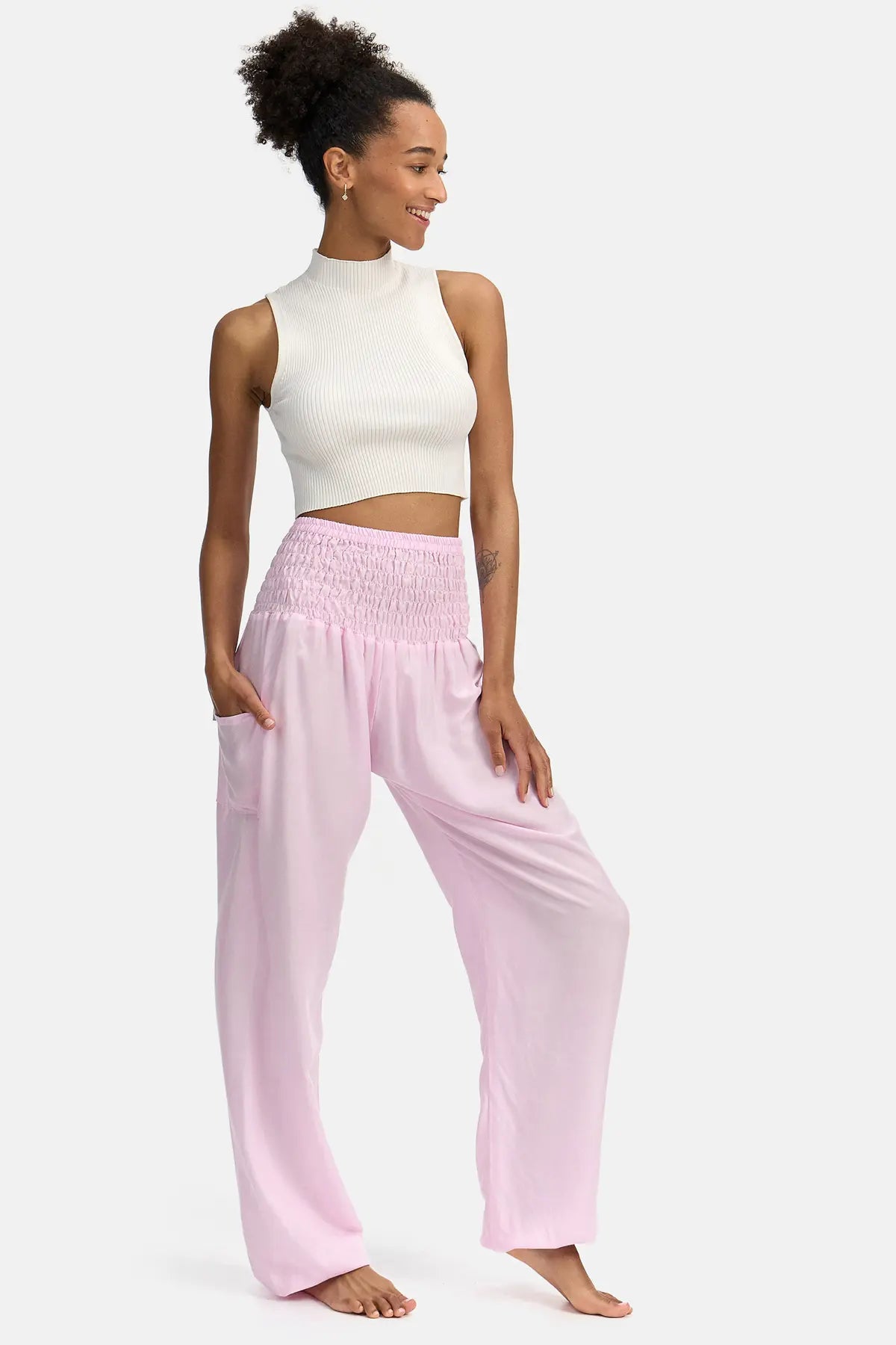 Harem Pants Rose Quartz Long Version