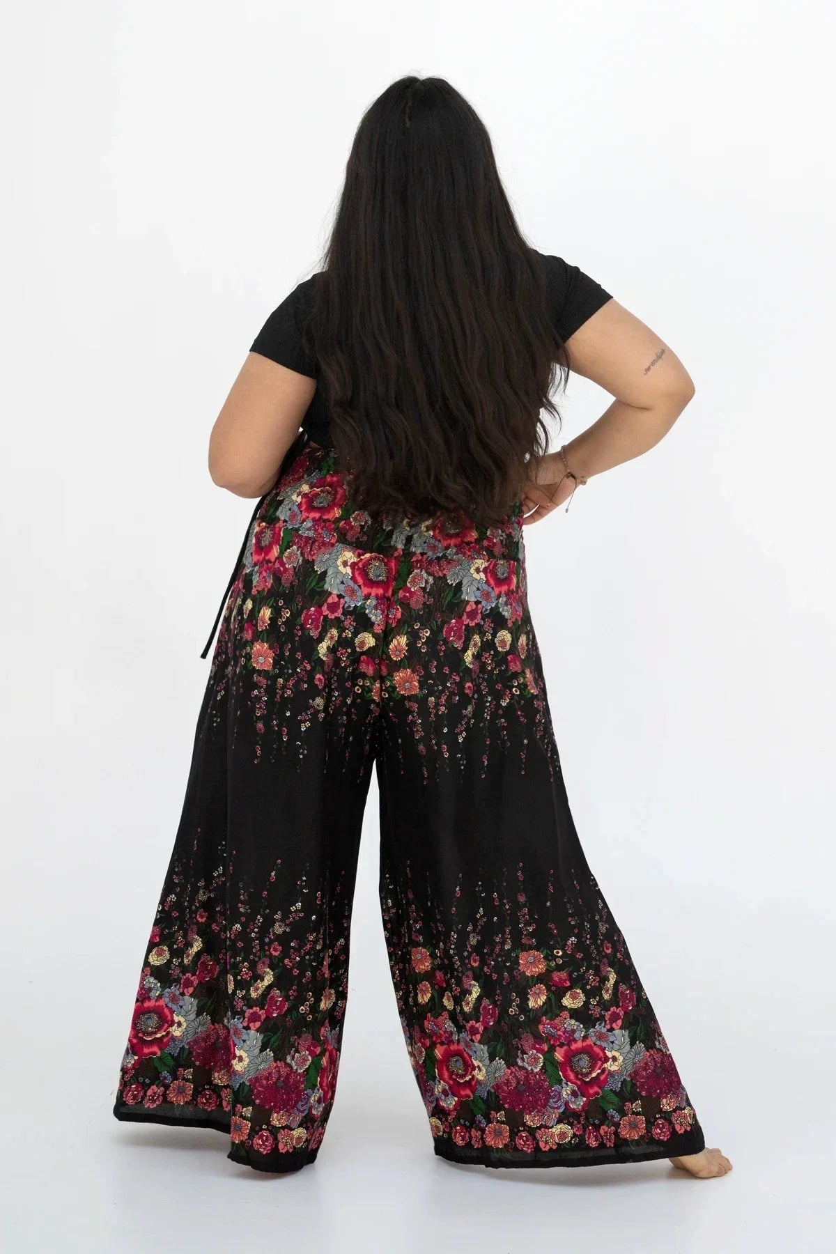 Palazzo Tropische Blütenpracht Plus Size