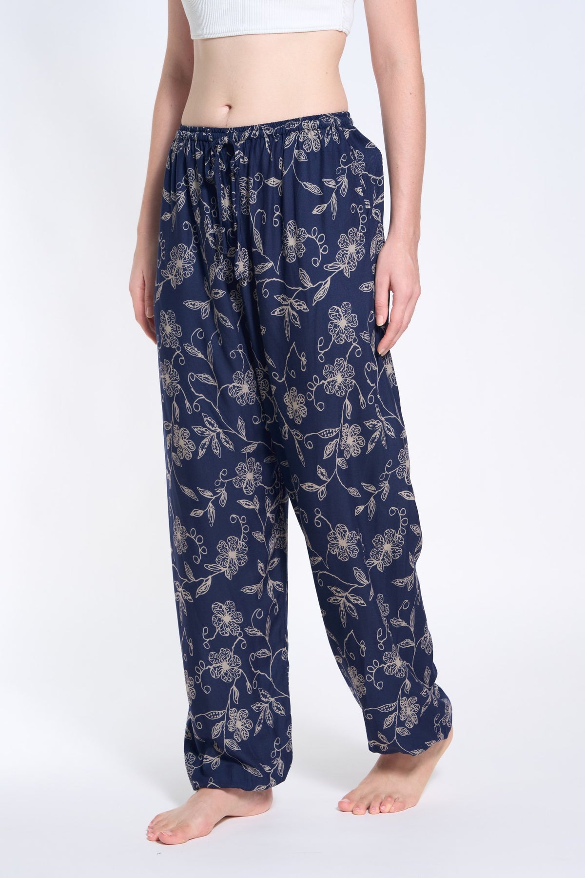 Chillerhose Tiefblaue Wildblume