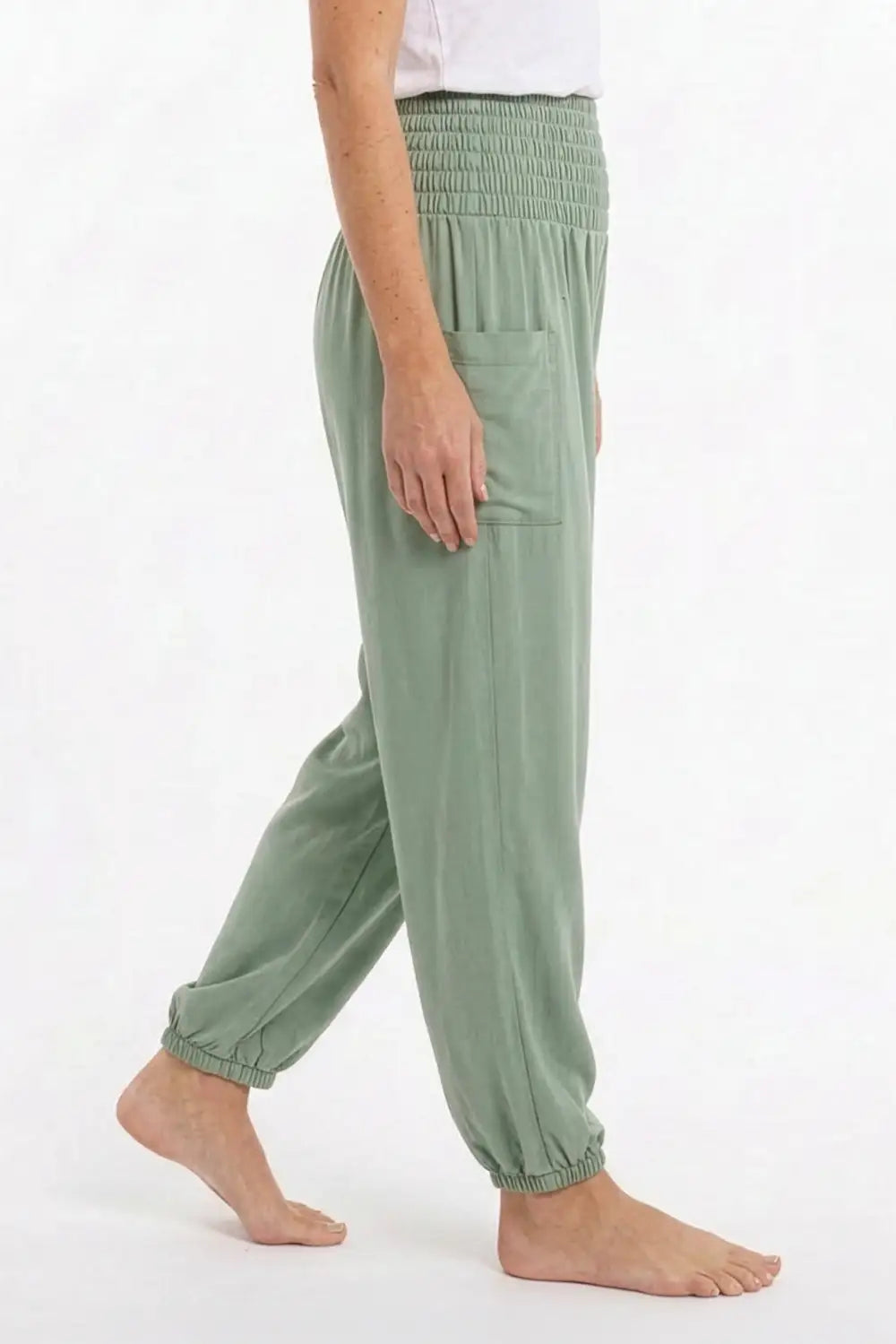 Harem pants sage green