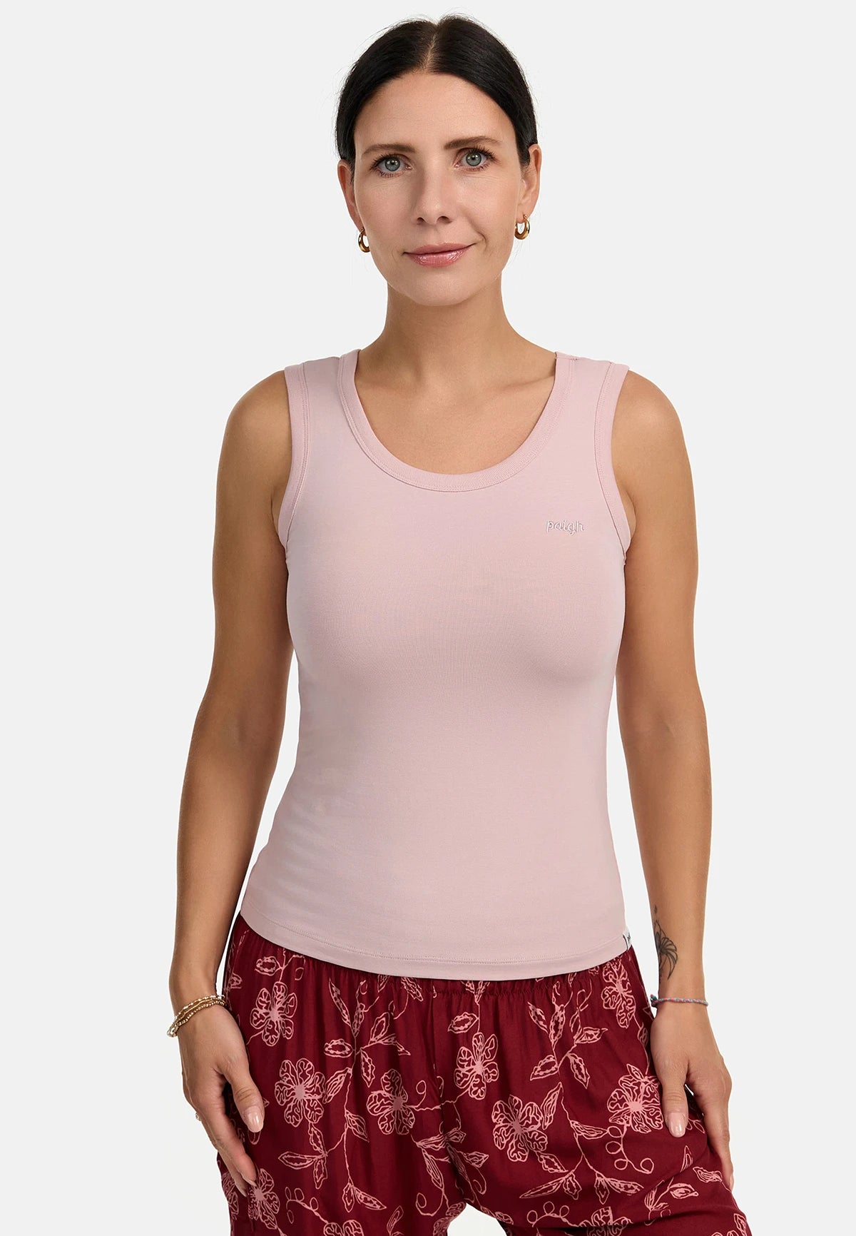 Organic Tank Top Mauve