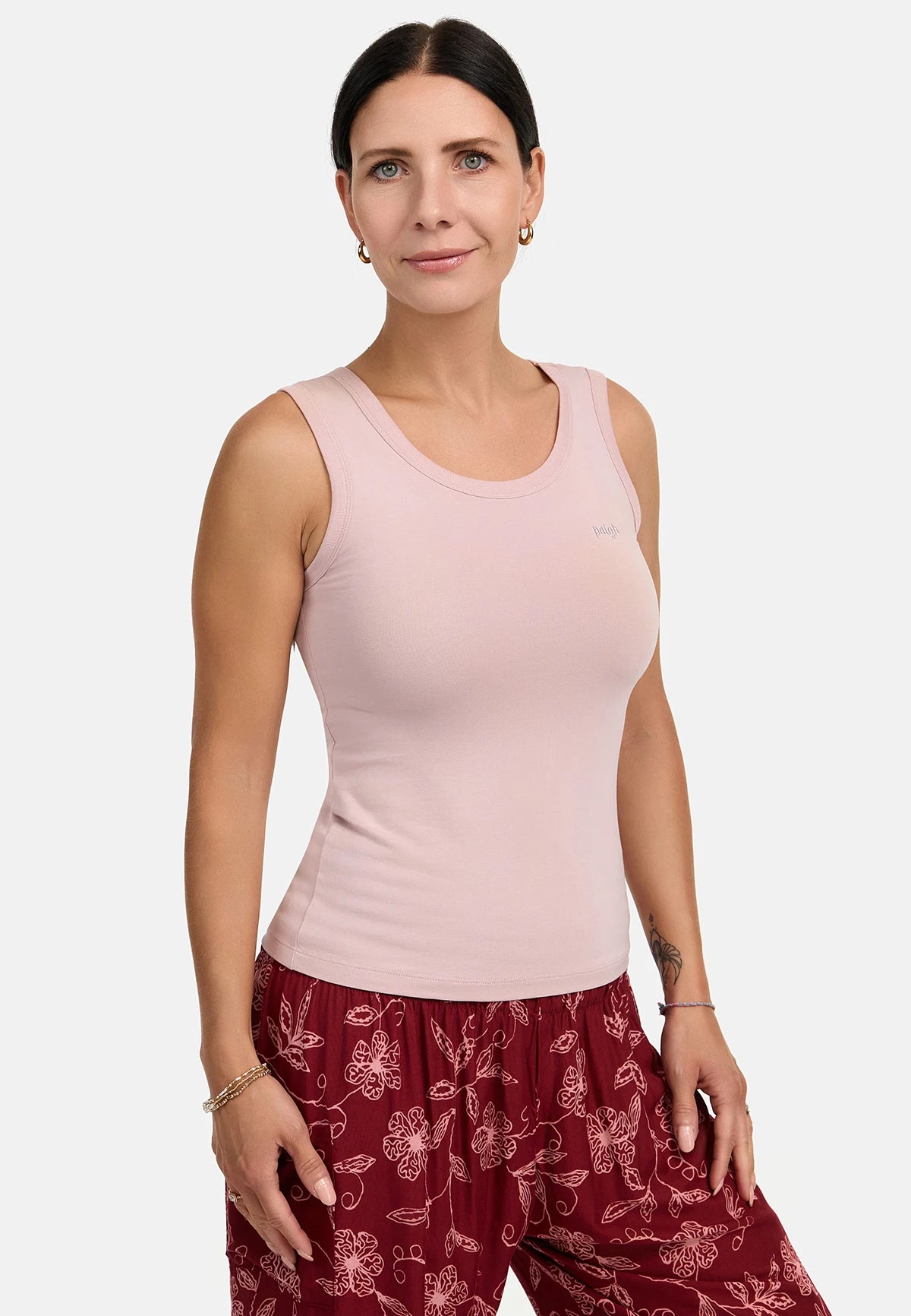 Organic Tank Top Mauve