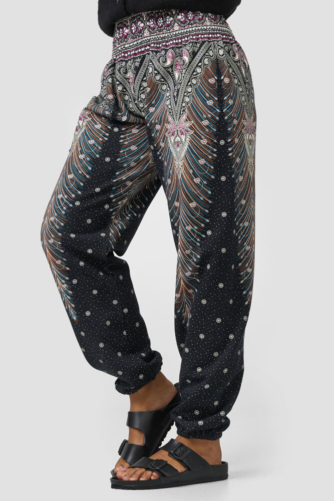Warm Loungewear Harem Pants Oriental Universe